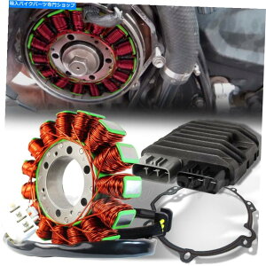 Magnetos 06-22 NINJA ZX-14/ZX-14R OE Magneto Coil Stator+VR Voltage Regulator+Gasket Assy 06-22 NINJA ZX-14/ZX-14R OE MAGNETO COIL STATOR+VR VOLTAGE REGULATOR+GASKET ASSY�y���s�A���i�z