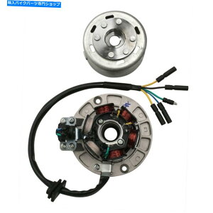 Magnetos �}�O�l�g�X�e�[�^�[�t���C�z�C�[�����[�^�[�s�b�g�v���h�����o�C�N�I�[�g�o�C���]�ԃo�C�N�p Magneto Stator Flywheel Rotor for Pit Pro Dirt Bike Motorcycle Bicycle Motorbike�y���s�A���i�z