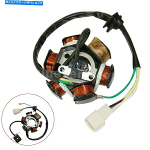 Magnetos 6|[5C50cc-125cc ATVNAbhoCNp̔gCOjbV}OlgXe[^[ 6 Poles 5 Wires Half-Wave Ignition Magneto Stator For 50cc-125cc ATV Quad Bike