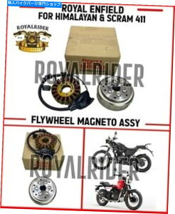 Magnetos CGtB[htCzC[}OlbgAZuq}XN411 Royal Enfield FLYWHEEL MAGNETO ASSY For Himalayan & SCRAM 411