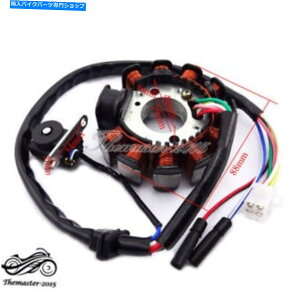 Magnetos 11|[RCCOjbVXe[^[GY6 125 150ccybgXN[^[ATVP^̂߂̃}Olg[ 11 Pole Coils Ignition Stator Magneto For GY6 125 150cc Moped Scooter ATV Roketa