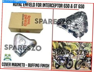 Magnetos CGtB[huJo[}Olg[ - C^[Zv^[650GT 650p̃otdグv Royal Enfield "COVER MAGNETO - BUFFING FINISH" For Interceptor 650 & GT 650