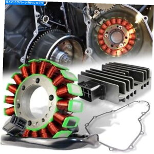 Magnetos 06-11 NINJA/VERSYS 650/ER6N Magneto Coil Stator+VRdM[^[+KXPbgAZu 06-11 NINJA/VERSYS 650/ER6N MAGNETO COIL STATOR+VR VOLTAGE REGULATOR+GASKET ASSY