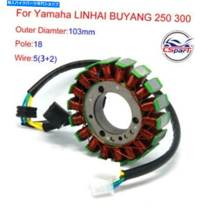 Magnetos YP250 18RC103mmz_Mã}OlgXe[^[250 257 260 300cc YP250 18 Coils 103mm Magneto Stator for Honda Majesty Linhai 250 257 260 300cc