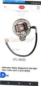 Magnetos 2RC * 5C *}OlgXe[^[N[X^[}bNXg[h70cc 90cc 125cc_[goCN 2 COIL *5 WIRE* MAGNETO STATOR COOLSTER MAX TRADE 70cc 90cc 125cc DIRT BIKES