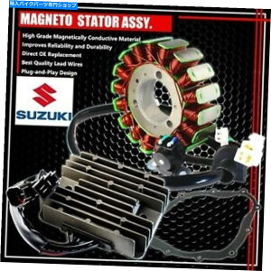 Magnetos 04-16 V-STROM 650 DL650}OlgRCXe[^[+dM[^[+KXPbg 04-16 V-STROM 650 DL650 MAGNETO COIL STATOR+VOLTAGE REGULATOR RECTIFIER+GASKET