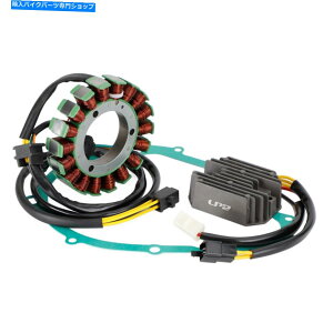 Magnetos }OlbgXe[^[ +XYLpd +KXPbg05-19uo[hS40 S 40 D3 Magneto Stator + Voltage Rectifier+Gasket For Suzuki 05-19 Boulevard S40 S 40 D3