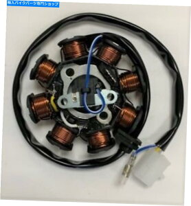 Magnetos 50ccXe[^[ /}Olg-3C[8RC?gy6GW-DCXe[^[4175 50cc Stator / MAGNETO - 3 wire 8 coil ~ GY6 engine - DC STATOR 4175