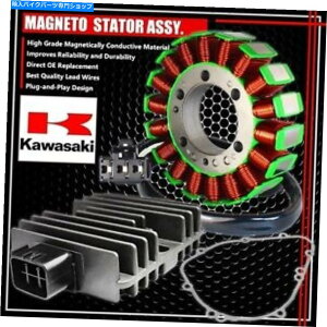 Magnetos 11-16̔E1000/Z1000}OlgRCXe[^[+VRdM[^[+KXPbgAZu FOR 11-16 NINJA 1000/Z1000 MAGNETO COIL STATOR+VR VOLTAGE REGULATOR+GASKET ASSY