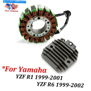 Magnetos ���}�nYZF R1 1999-2001 R6�̃}�O�l�g�R�C���X�e�[�^�[���M�����[�^�[������1999-2002 Magneto Coil Stator Regulator Rectifier For Yamaha YZF R1 1999-2001 R6 1999-2002�y���s�A���i�z