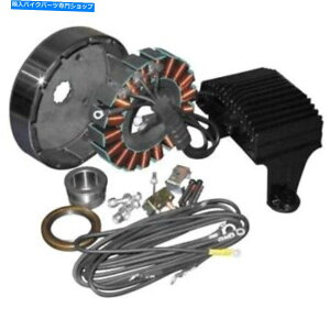 Alternators �T�C�N���G���N�g���b�N80�V���[�Y50 AMP�I���^�l�[�^�[�L�b�gw/ stator��reg/ Rec CE-84T-12 Cycle Electric 80 Series 50 AMP Alternator Kit w/ Stator & Reg/Rec CE-84T-12�y���s�A���i�z