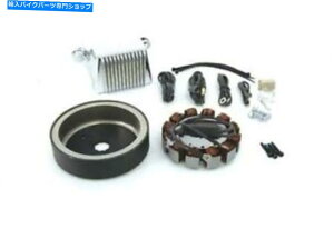 Alternators V�c�C��45 AMP�I���^�l�[�^�[�L�b�g�[�d�V�X�e��97-98�n�[���[�c�[�����O�o�K�[�h���b�T�[ V-Twin 45 Amp Alternator Kit Charging System 97-98 Harley Touring Bagger Dresser�y���s�A���i�z
