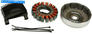 Alternators �T�C�N���G���N�g���b�N80�V���[�Y50�A���v�I���^�l�[�^�[�L�b�gw/ stator��reg/ rec ce-87t Cycle Electric 80 Series 50 AMP Alternator Kit w/ Stator & Reg/Rec CE-87T�y���s�A���i�z