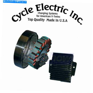 Alternators �T�C�N���G���N�g���b�NCE-88T 80�V���[�Y50 AMP 3�t�F�[�Y�[�d�V�X�e�� Cycle Electric CE-88T 80 Series 50 AMP 3-Phase Charging System for of�y���s�A���i�z