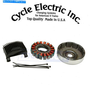 Alternators �T�C�N���G���N�g���b�NCE-87T 80�V���[�Y50 AMP 3�t�F�[�Y�[�d�V�X�e����OZ Cycle Electric CE-87T 80 Series 50 AMP 3-Phase Charging System for oz�y���s�A���i�z