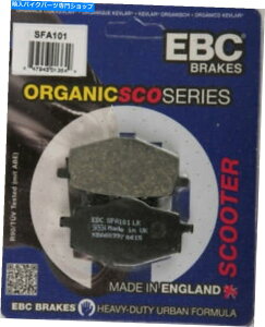 Brake Shoes EBC�u���[�L�p�b�h�t�B�b�g�F���}�nYJ125 VINO 125�AYSR50�Č�/��SFA101 153-101 EBC BRAKE PADS Fits: Yamaha YJ125 Vino 125,YSR50 Sintered/Copper SFA101 153-101�y���s�A���i�z