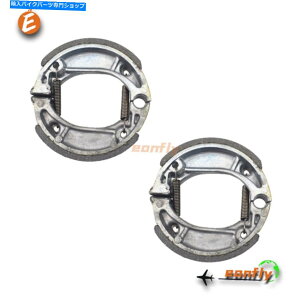 Brake Shoes z_CR 50 RE/RF 1984 1985̃I[goCtgAu[LV[Y Motorcycle Front & Rear Brake Shoes For Honda CR 50 RE/RF 1984 1985