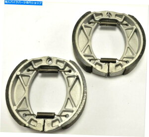 Brake Shoes }nTTR125 TTR125E TT-R125 TT-R125Ei00-09jtgAu[LV[Y YAMAHA TTR125 TTR125E TT-R125 TT-R125E (00-09) BONDED FRONT & REAR BRAKE SHOES
