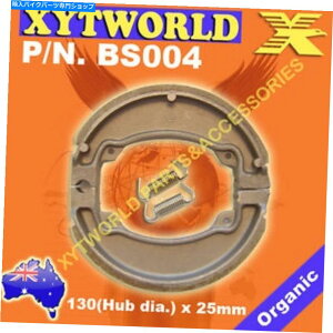 Brake Shoes z_CBX 250cCX^[p̃Au[LV[Y REAR Brake Shoes for Honda CBX 250 Twister