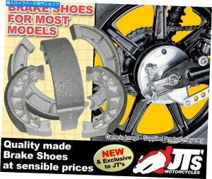 Brake Shoes Au[LV[YS3 / S3-A / S3Ai400ccji74-75j REAR BRAKE SHOES KAWASAKI S3 / S3-A / S3A (400cc) (74-75)