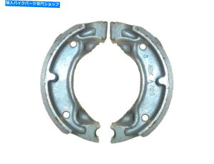 Brake Shoes 2000Ñ}nSR 125JX^̃u[LV[YAi3MW9j Brake Shoes Rear for 2000 Yamaha SR 125 Custom (3MW9)