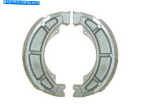 Brake Shoes スズキTS 100 ERのブレーキシューズフロント（ツインショック）1979-1981（ペア） Brake Shoes Front For Suzuki TS 100 ER (Twin Shock) 1979-1981 (Pair)