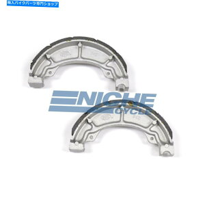 Brake Shoes �z���_ATC 200 ATC200 ES�r�b�O���b�h1984�̃��A�O���[�u�u���[�L�V���[�Y Rear Grooved Brake Shoes For Honda ATC 200 ATC200 ES Big Red 1984