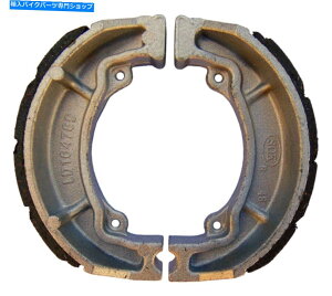 Brake Shoes �u���[�L�V���[�Y�t�����g�̓X�Y�L1973-75 TS 100 TS100 NONCHO 1976-81 RM 100 RM100 Brake Shoes Front fits Suzuki 1973-75 TS 100 TS100 Noncho 1976-81 RM 100 RM100�y���s�A���i�z