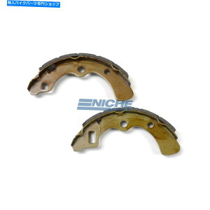 Brake Shoes KAF 620 A1-A3/A6o2510 00-05̃AO[uu[LV[Y Rear Grooved Brake Shoes For Kawasaki KAF 620 A1-A3/A6 Mule 2510 00-05