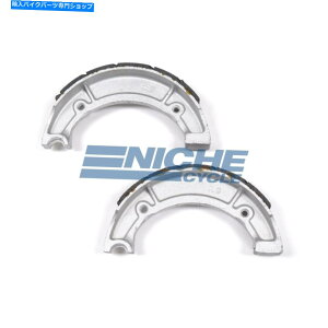 Brake Shoes }nXS400 SJ 1982̃AO[uu[LV[Y Rear Grooved Brake Shoes For Yamaha XS400 SJ 1982