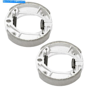 Brake Shoes �z���_SA50SA50P�G���[�g50S 1994-2000�t�����g����у��A�u���[�L�V���[�Y�p for Honda SA50 SA50P Elite 50S 1994-2000 Front and Rear Brake Shoes�y���s�A���i�z