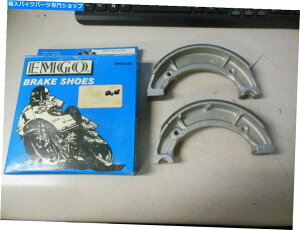 Brake Shoes �m�X���S�u���[�L�V���[�Y�t�B�b�g�F���}�n80-81 XS400 93-27209 NOS EMGO Brake Shoes Fits: Yamaha 80-81 XS400 93-27209�y���s�A���i�z
