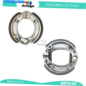 Brake Shoes �z���_QR�̃t�����g+���A�u���[�L�V���[�Y50 m/r/v/w/y 1993-1999 2000 2001 2002 2003 Front+Rear Brake Shoes For Honda QR 50 M/R/V/W/Y 1993-1999 2000 2001 2002 2003