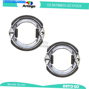 Brake Shoes NW̃tg+Au[LV[YWK 50zCgibNsbgoCN2006 2007 2008 Front+Rear Brake Shoes For Quadzilla WK 50 White Knuckle Pit Bike 2006 2007 2008