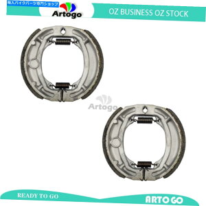 Brake Shoes �X�Y�LGS 50 K5 NA41A 2005�̃I�[�g�o�C�t�����g+���A�u���[�L�V���[�Y Motorcycle Front+Rear Brake Shoes For Suzuki GS 50 K5 NA41A 2005�y���s�A���i�z