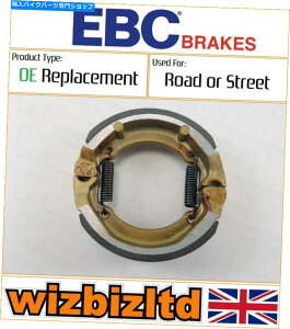 Brake Shoes Quadzilla WK 70�s�b�g�o�C�N�h�������f��2006-2009 EBC���A�u���[�L�V���[�YSprings Inc Quadzilla WK 70 Pit Bike Drum Model 2006-2009 EBC Rear Brake Shoes Springs Inc�y���s�A���i�z