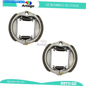 Brake Shoes Puch Maxi 50 n/nk�X�|�[�N�z�C�[��/1�X�s�[�h�I�[�g1973-1980�̃t�����g+���A�u���[�L�V���[�Y Front+Rear Brake Shoes For Puch Maxi 50 N/NK Spoke Wheels/1 Speed Auto 1973-1980�y���s�A���i�z