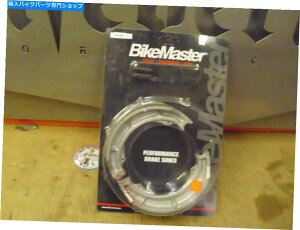 Brake Shoes oCN}X^[96-3059AAu[LV[YZbgAXYLBlvd C50TȂǁB BIKE MASTER #96-3059, REAR BRAKE SHOE SET, SUZUKI BLVD C50T AND OTHERS.#