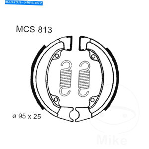 Brake Shoes TRW Brake Shoes Inc Springs MCS813 for Honda NH 50 ms Lead F 1985 TRW Brake Shoes Inc Springs MCS813 For Honda NH 50 MS Lead F 1985�y���s�A���i�z