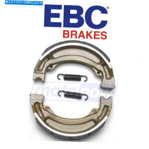 Brake Shoes 2003-2021�X�Y�LDR-Z125L��EBC���A�O���[�u�u���[�L�V���[�Y - �u���[�L�u���[�LOC EBC Rear Grooved Brake Shoes for 2003-2021 Suzuki DR-Z125L - Brake Brake oc�y���s�A���i�z