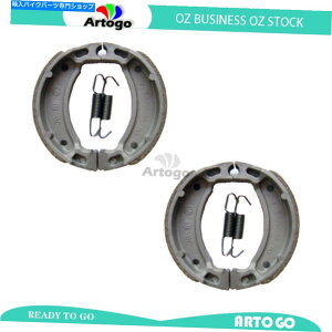 Brake Shoes DINLI ATV QZ 150 CUV�t�����g�h�������f���̃t�����g�u���[�L�V���[�Y Front Brake Shoes For Dinli ATV QZ 150 CUV Front Drum Model�y���s�A���i�z