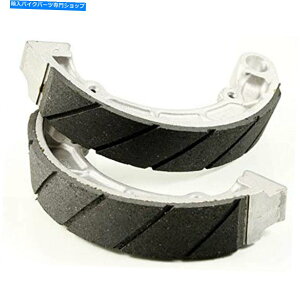 Brake Shoes �G���S93-41053�u���[�L�V���[�Yw/�a39153+1mm Emgo 93-41053 Brake Shoes W/Grooves 39153+1mm�y���s�A���i�z