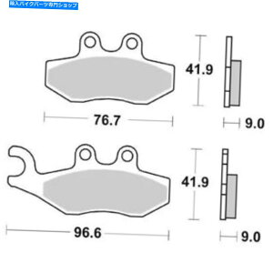 Brake Shoes 651253-�V���[�Y�t�����g�u���[�L�p�b�h�I���W�i�����o�e�B125-150 4T 3V 651253 - Series Front Brake Pads Original Liberty 125-150 4T 3V