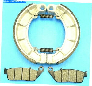 Brake Shoes tgu[LpbhƃAV[YtBbgz_VT600CDVhE600 VLX Deluxe 2004-2007 Front Brake Pads & Rear Shoes fits Honda VT600Cd Shadow 600 VLX Deluxe 2004-2007