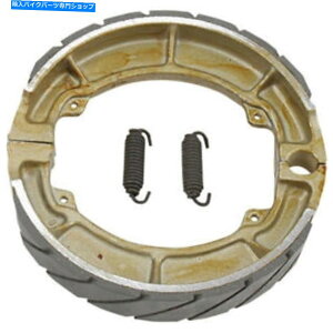 Brake Shoes EBCatu[LV[YtgMaico/M-Star 1984-1985 EBC Grooved Brake Shoes Front Left Maico/M-Star 1984-1985