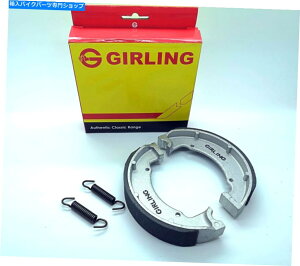 Brake Shoes �K�[�����O�t�����g�����A�u���[�L�V���[�YBSA�o���^��D7 D10 D14�^�C�K�[�J�u90-5719 37-0977 Girling Front & Rear Brake Shoes BSA Bantam D7 D10 D14 Tiger Cub 90-5719 37-0977