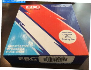 Brake Shoes �a�t���I�[�K�j�b�N�u���[�L�V���[�YEBC 330G EBC330G Grooved Organic Brake Shoes EBC 330G EBC330G