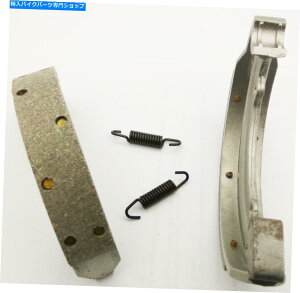 Brake Shoes ���C�����G���t�B�[���h6 �u���[�L�V���[�Y +���C�j���O�����x�b�g��140370 +350cc�p�X�v�����O�X ROYAL ENFIELD 6 BRAKE SHOE+LINING & RIVETS #140370 +SPRINGS for 350cc�y���s�A���i�z