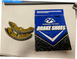 Brake Shoes �m�X�}�[�V�������[�V���O�u���[�L�V���[�Y�t�B�b�g�F85-87�z���_�t�H�[�g���b�N�X250 MS147SQ NOS Marshall Racing Brake Shoes Fits: 85-87 Honda Fourtrax 250 MS147SQ�y���s�A���i�z
