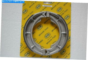 Brake Shoes ���A�u���[�L�V���[�Y�t�B�b�g�X�Y�LT GT 500�^�C�^��1971-1977 T500 GT500 REAR BRAKE SHOES fit SUZUKI T GT 500 Titan 1971-1977 T500 GT500�y���s�A���i�z